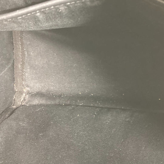 SAINT LAURENT PARIS Backpack 650617 Leather / canvas black Bag logo mens Secondhand Authentic