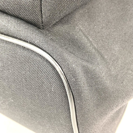 SAINT LAURENT PARIS Backpack 650617 Leather / canvas black Bag logo mens Secondhand Authentic