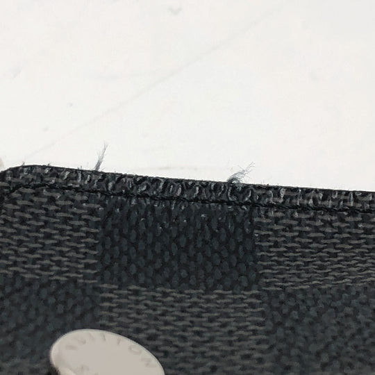 LOUIS VUITTON Long Wallet Purse N63084 Damier Grafitto Canvas black Damier Grafitte Portefeuille long modular Women Used Authentic