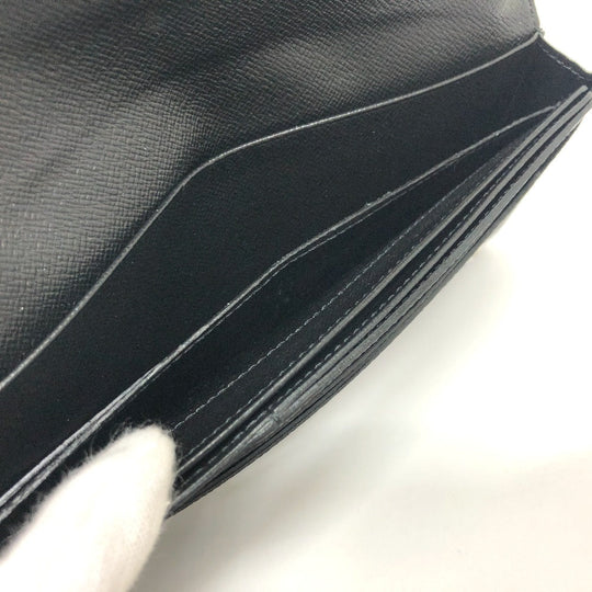 LOUIS VUITTON Long Wallet Purse N63084 Damier Grafitto Canvas black Damier Grafitte Portefeuille long modular Women Used Authentic