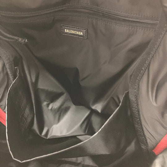 BALENCIAGA Backpack 507460 Nylon Red logo unisex(Unisex) Used Authentic