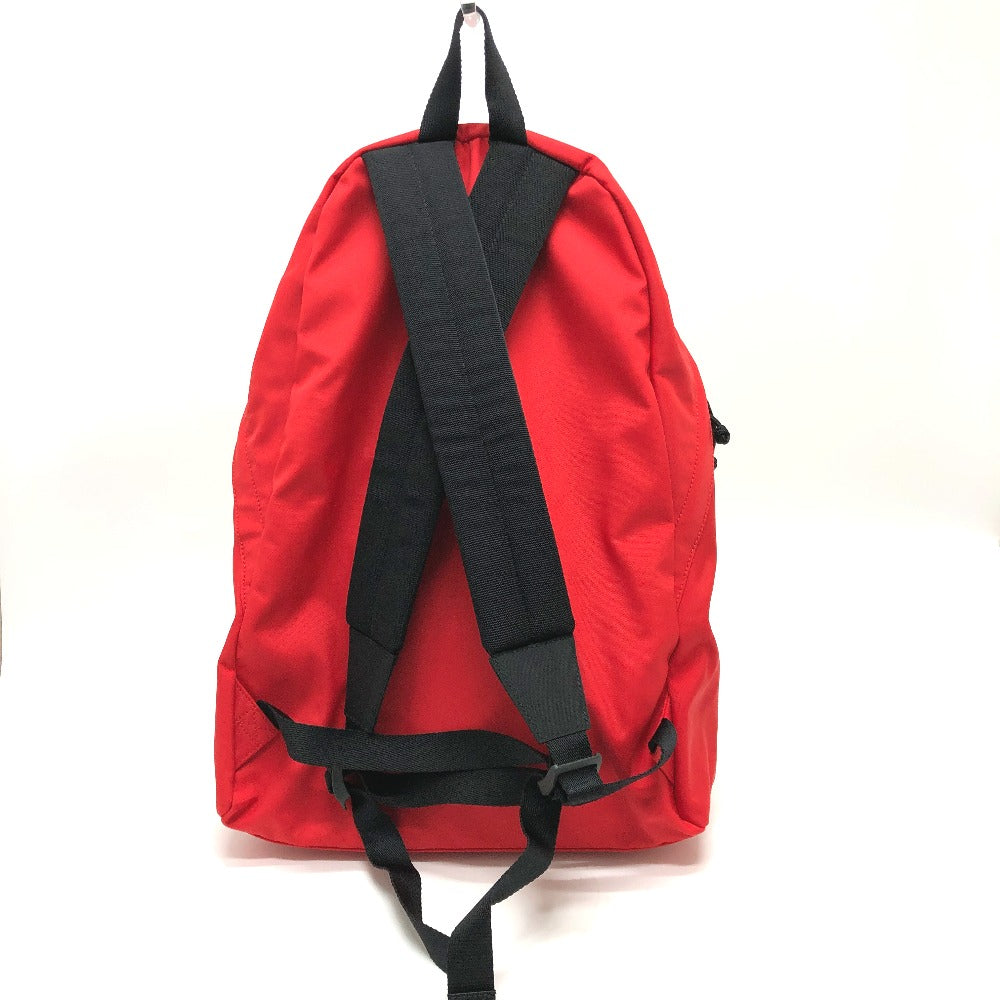 BALENCIAGA Backpack 507460 Nylon Red logo unisex(Unisex) Used Authentic