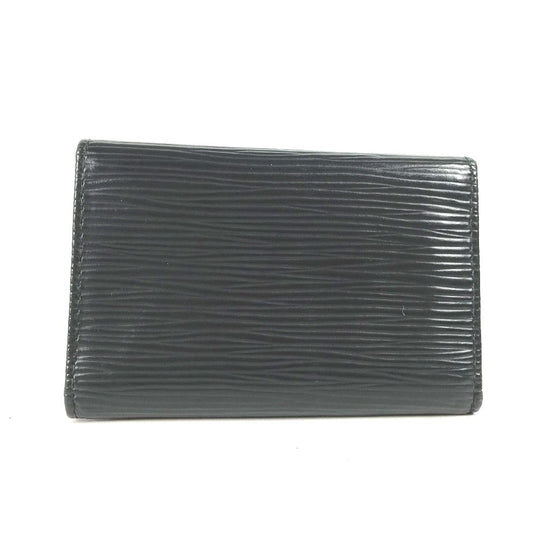 LOUIS VUITTON Key case Key holder  M63812 Epi Leather black Epi 6-key case Key holder Multicles6 mens Used Authentic