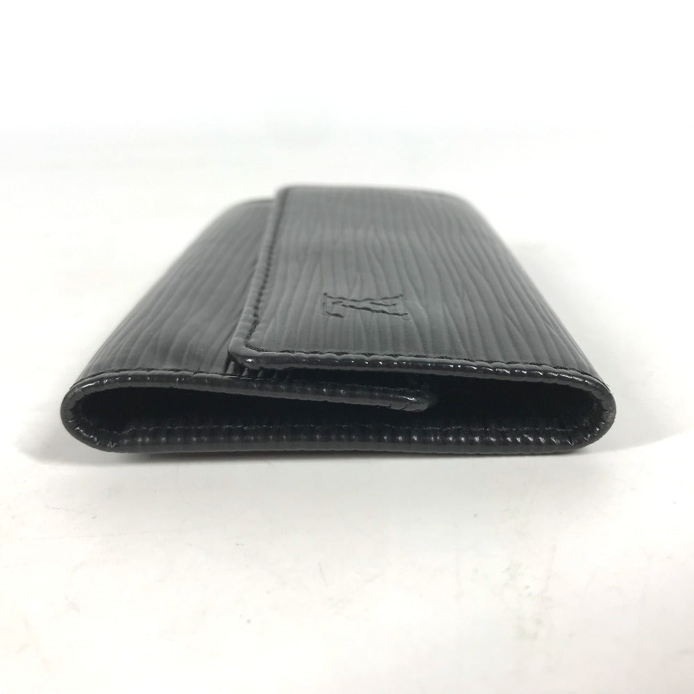 LOUIS VUITTON Key case Key holder  M63812 Epi Leather black Epi 6-key case Key holder Multicles6 mens Used Authentic