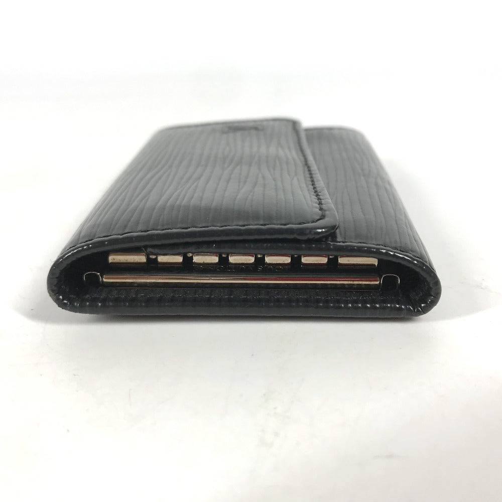 LOUIS VUITTON Key case Key holder  M63812 Epi Leather black Epi 6-key case Key holder Multicles6 mens Used Authentic