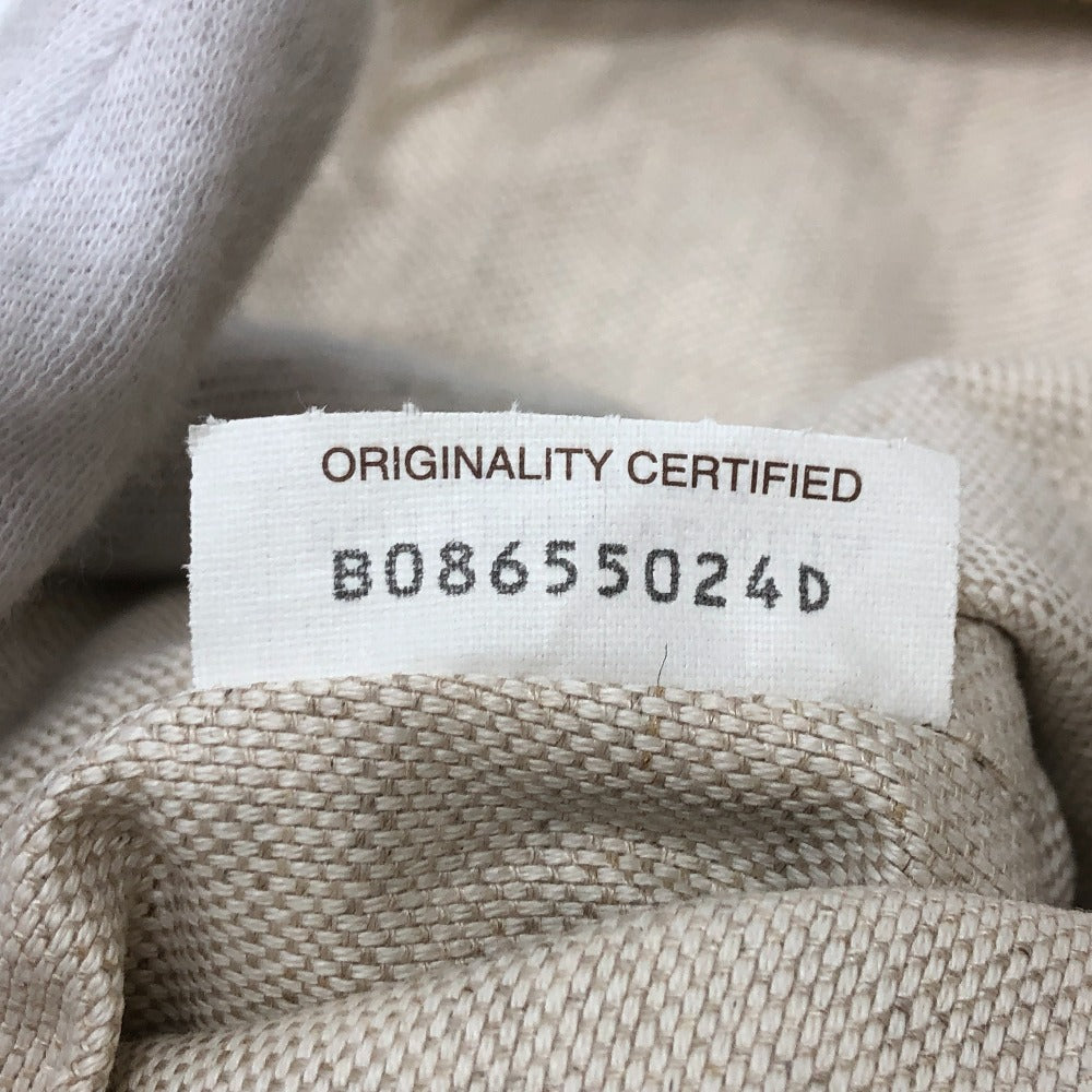 BOTTEGAVENETA Clutch bag canvas beige Pouch, business bag logo Women(Unisex) Used Authentic