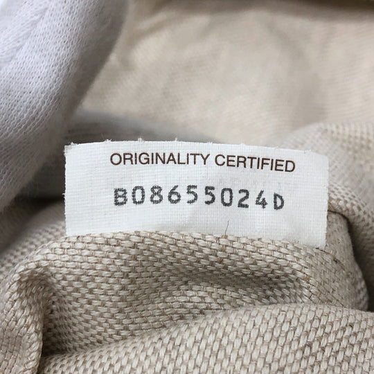 BOTTEGAVENETA Clutch bag canvas beige Pouch, business bag logo Women(Unisex) Used Authentic