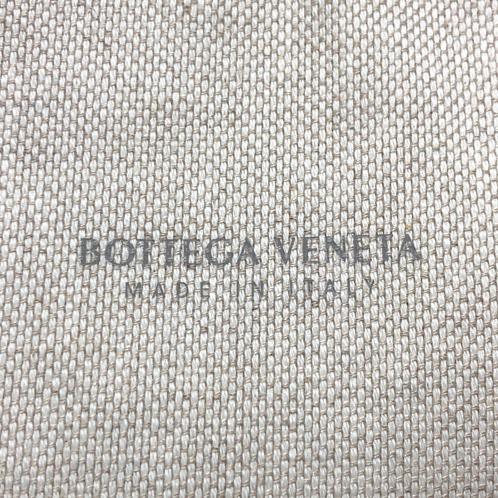 BOTTEGAVENETA Clutch bag canvas beige Pouch, business bag logo Women(Unisex) Used Authentic