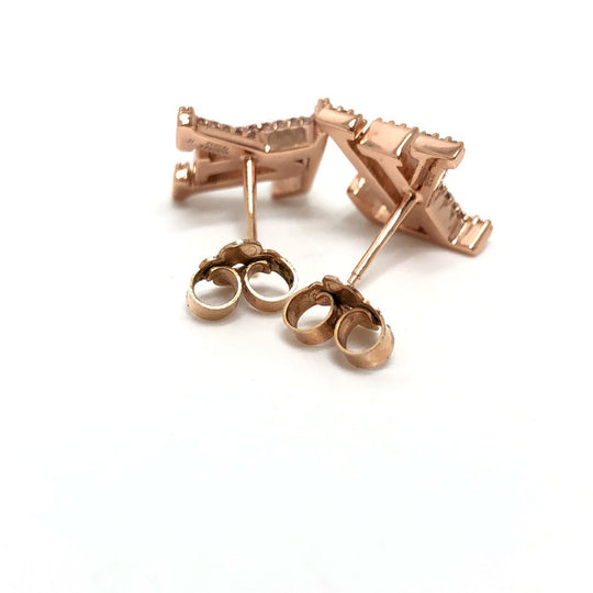 LOUIS VUITTON Pierce M00986 Gold Plated gold LV Iconic Pierce Women Used Authentic