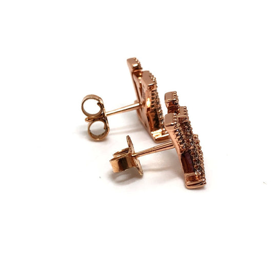 LOUIS VUITTON Pierce M00986 Gold Plated gold LV Iconic Pierce Women Used Authentic