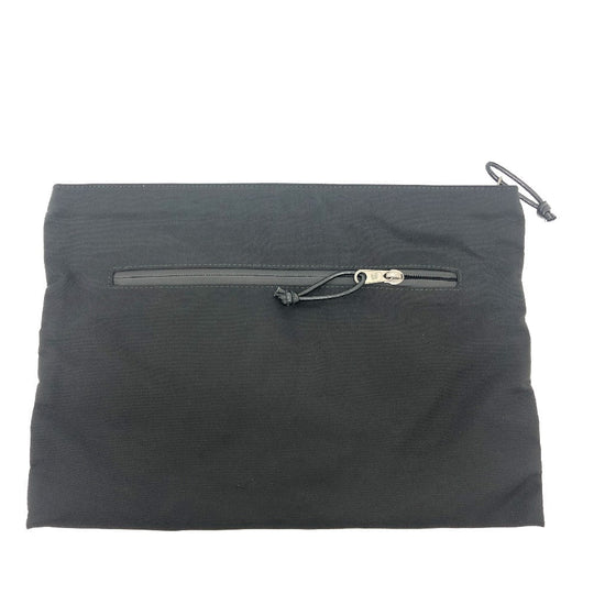 BALENCIAGA Clutch bag 459745 Nylon black SINNERS logo mens Used Authentic