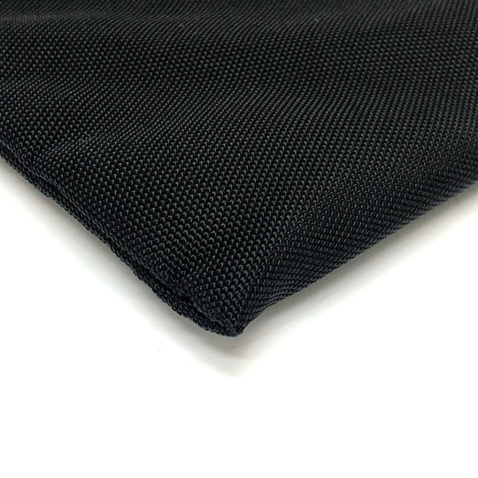 BALENCIAGA Clutch bag 459745 Nylon black SINNERS logo mens Used Authentic
