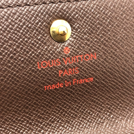 LOUIS VUITTON Key case Key holder  Ｎ62631 Damier canvas Brown Multicles 4