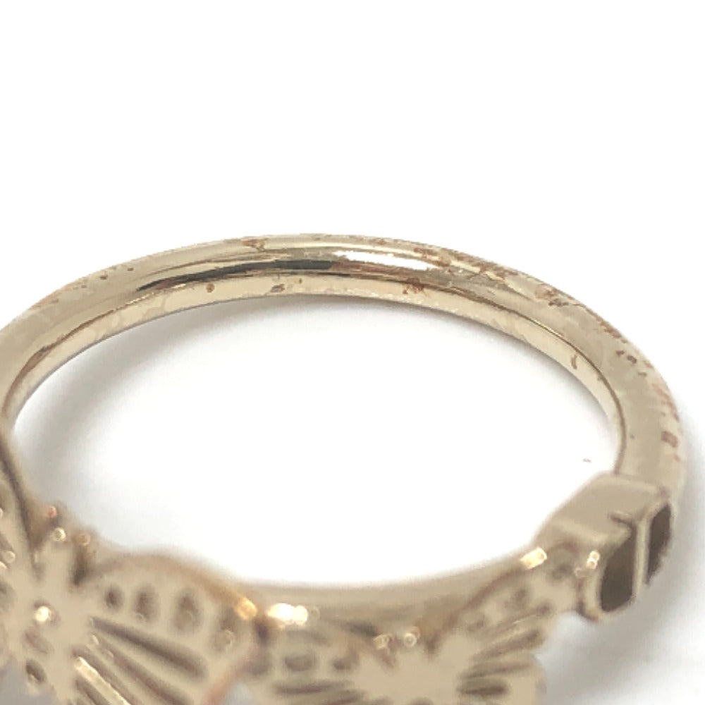 Dior Ring metal gold Metamorphose Butterfly Women L Used Authentic