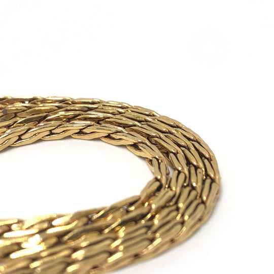 Dior Necklace metal gold long