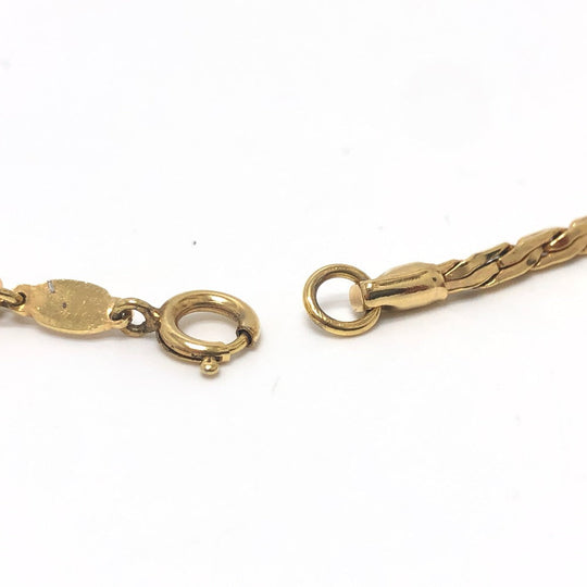 Dior Necklace metal gold long
