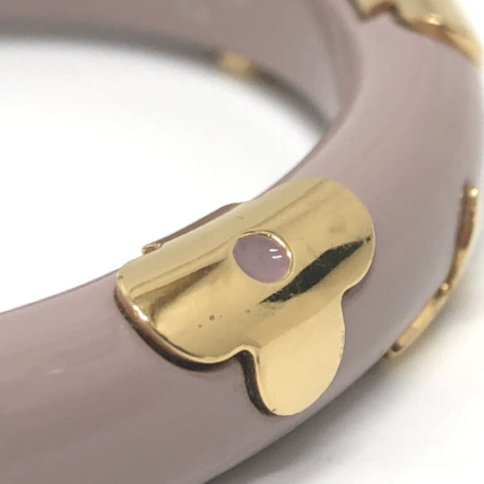 LOUIS VUITTON Bangle M63109 metal Gray type Monogram Jonk Daily Women Used Authentic