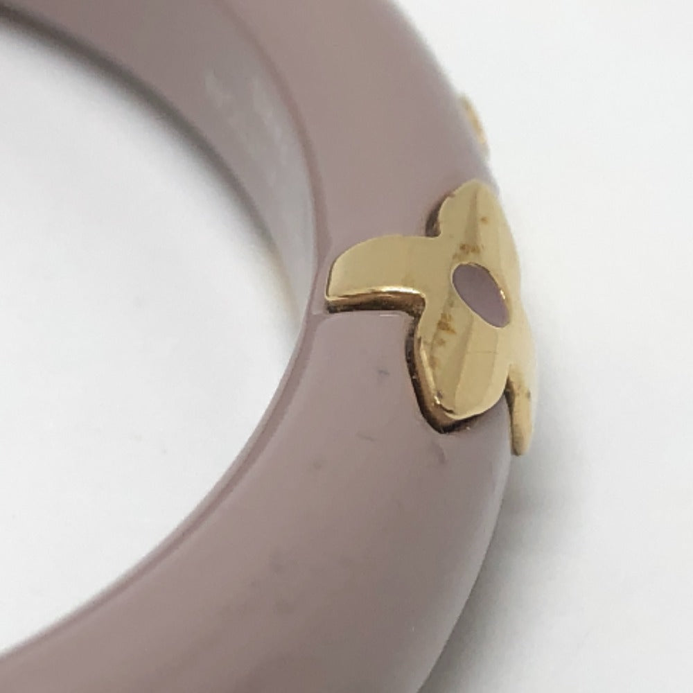 LOUIS VUITTON Bangle M63109 metal Gray type Monogram Jonk Daily Women Used Authentic