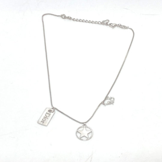 Dior Necklace Gold Plated Silver With logo Star
