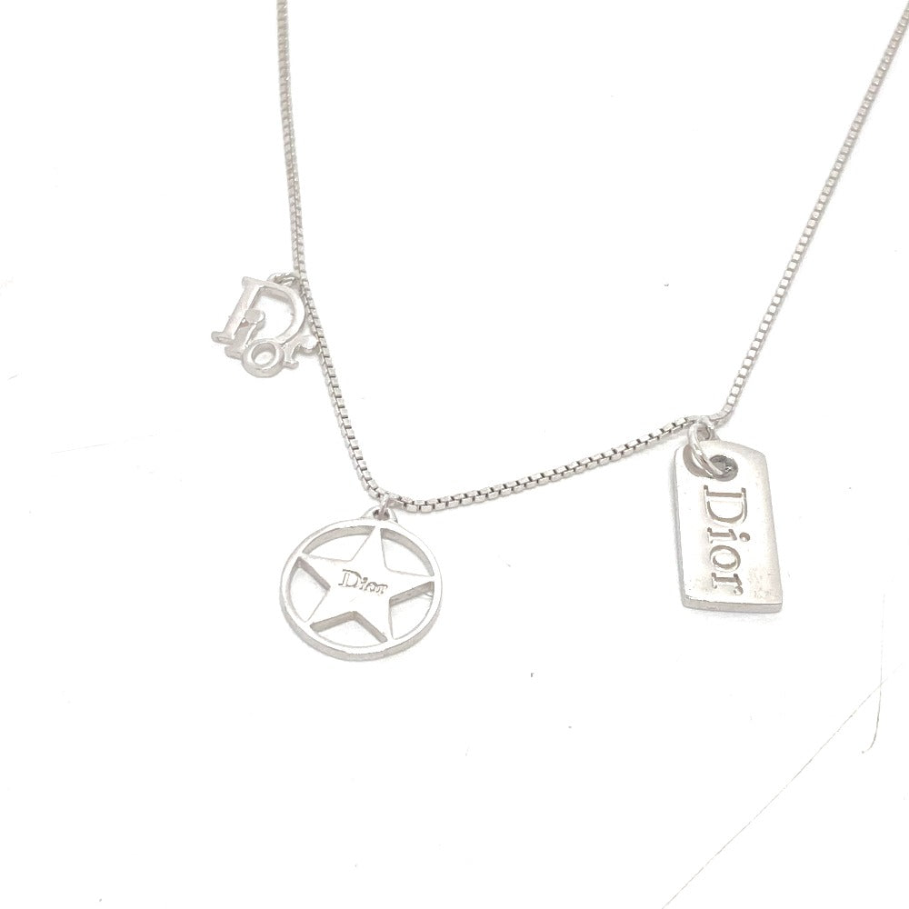 Dior Necklace Gold Plated Silver With logo Star
