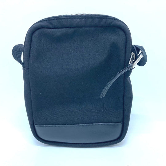 SAINT LAURENT PARIS Shoulder Bag Canvas / leather black logo plate Women Used Authentic