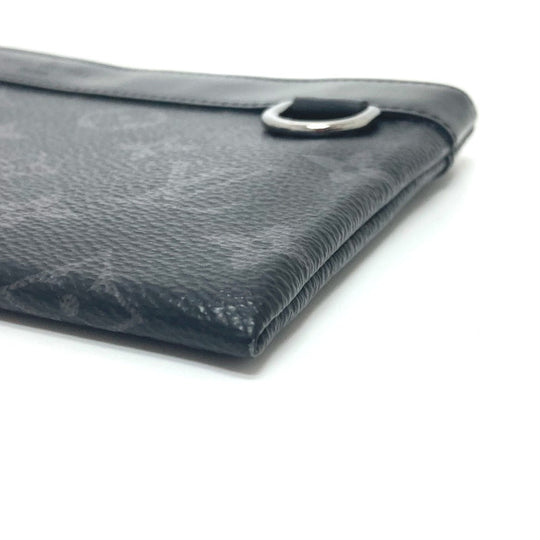 LOUIS VUITTON Pouch M44323 Monogram Eclipse Canvas black Pochette Discovery PM mens Used Authentic