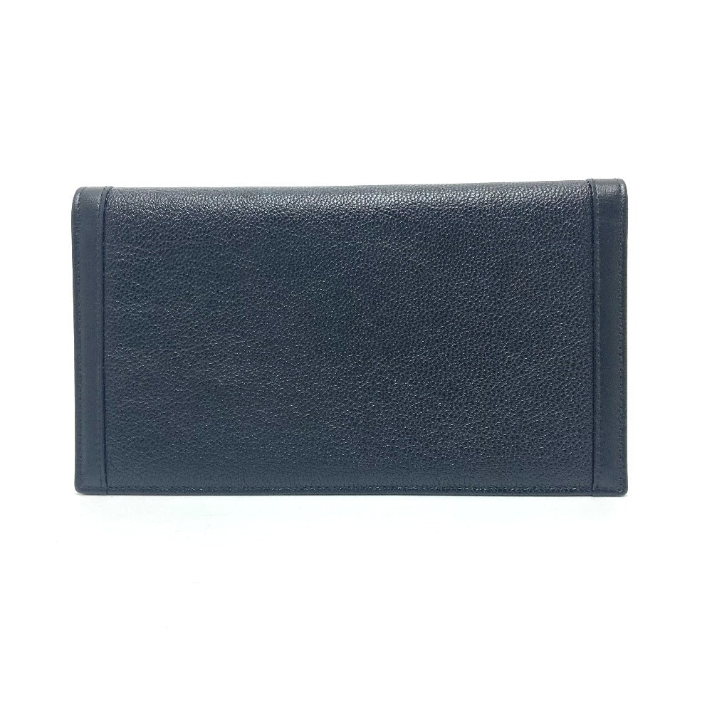 BVLGARI Notebook cover 25375 leather black Doppioto Women Used Authentic