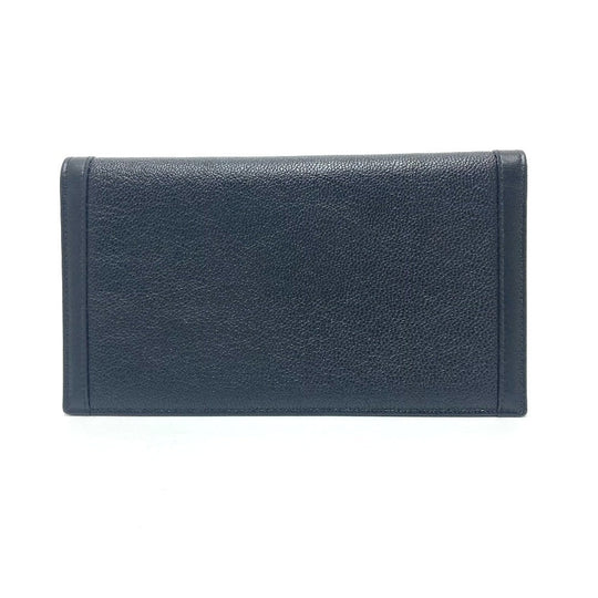 BVLGARI Notebook cover 25375 leather black Doppioto Women Used Authentic