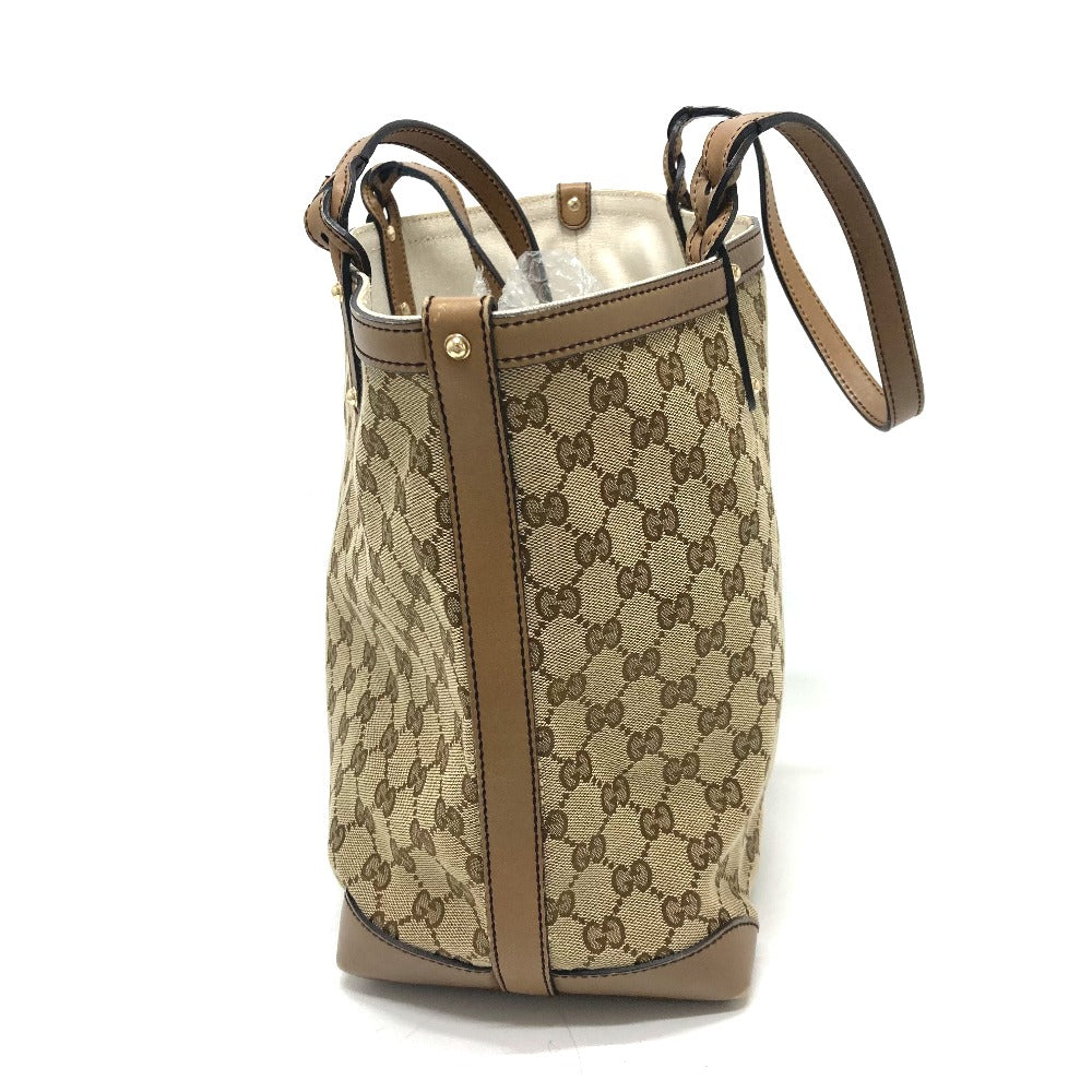 GUCCI Tote Bag 247209 GG canvas Beige x Brand GG canvas Women Used Authentic