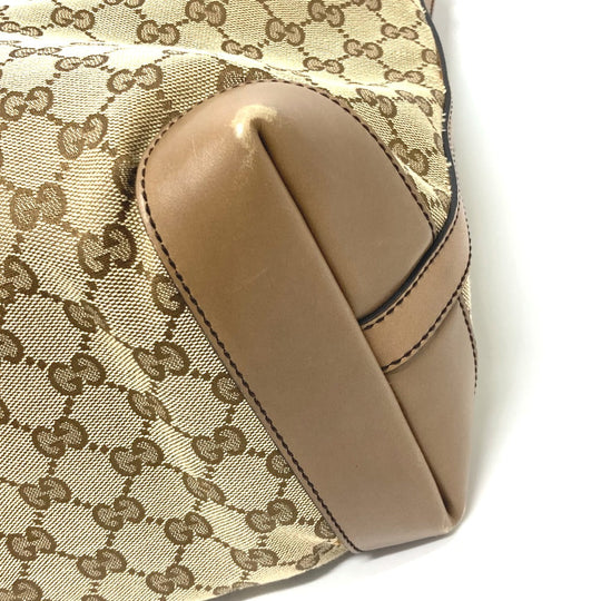 GUCCI Tote Bag 247209 GG canvas Beige x Brand GG canvas Women Used Authentic