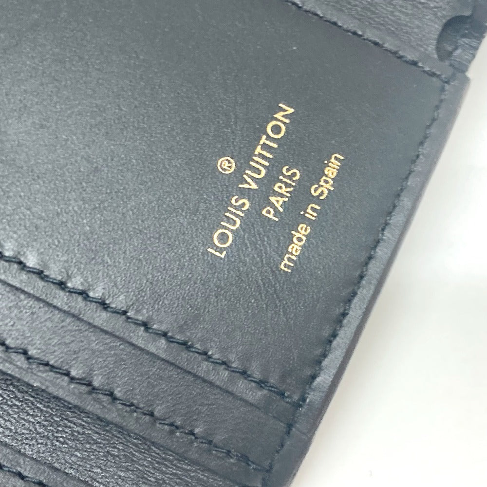 LOUIS VUITTON Trifold wallet ‚l68704 Monogram canvas Brown Portefeuille Micro Women Used Authentic