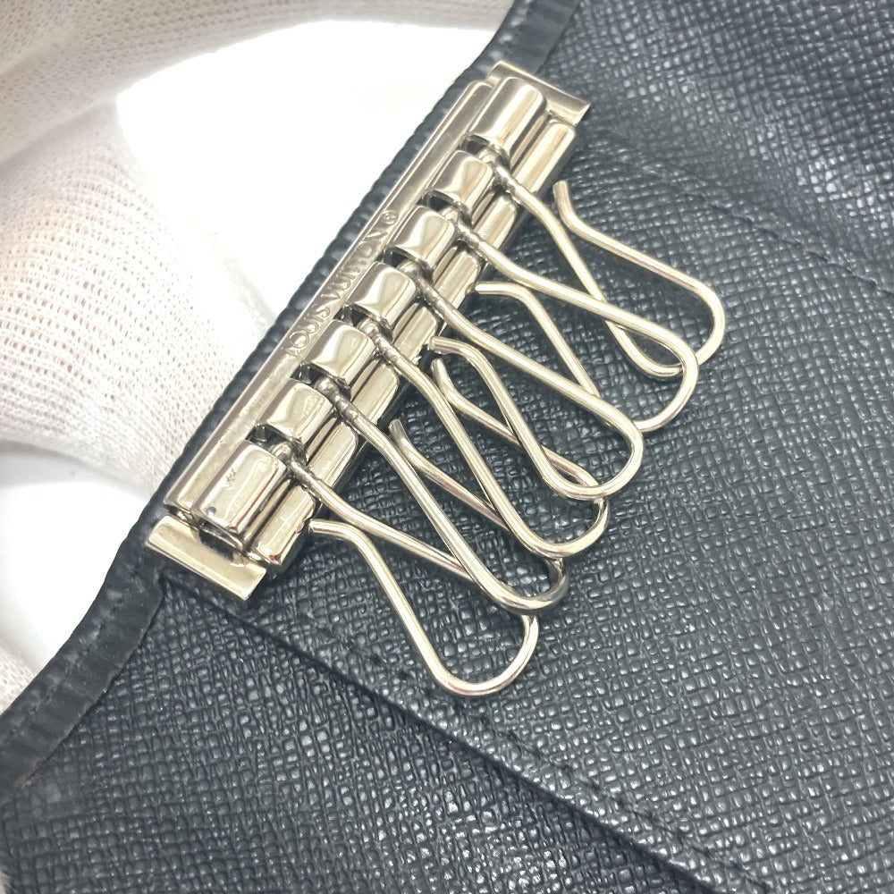 LOUIS VUITTON Key case Key holder  M63812 Epi Leather black 6-key case Key holder Multicles6 Women Used Authentic