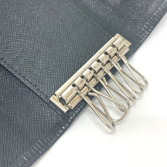 LOUIS VUITTON Key case Key holder  M63812 Epi Leather black 6-key case Key holder Multicles6 Women Used Authentic