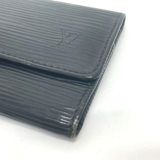 LOUIS VUITTON Key case Key holder  M63812 Epi Leather black 6-key case Key holder Multicles6 Women Used Authentic