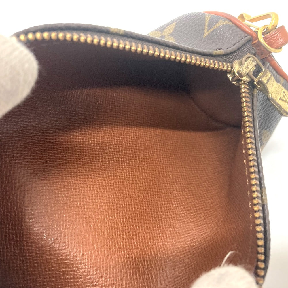 LOUIS VUITTON Pouch M51380 Monogram canvas Brown Pouch attached to papillon Women Used Authentic