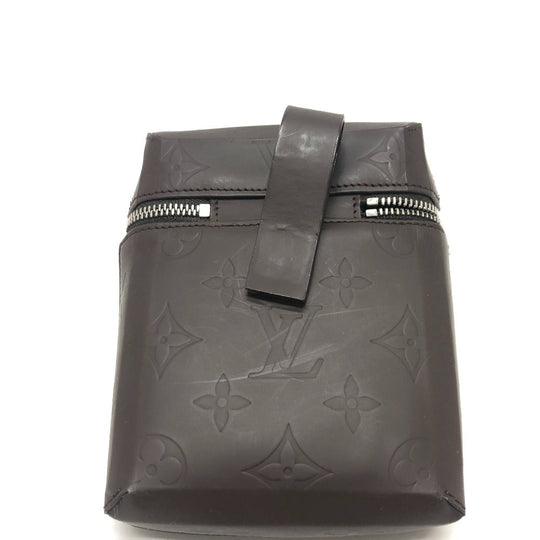 LOUIS VUITTON Pouch Ｍ46550 Monogram grass leather Brown Monogram Lace Ray
