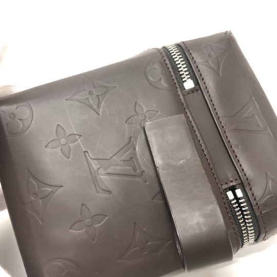 LOUIS VUITTON Pouch Ｍ46550 Monogram grass leather Brown Monogram Lace Ray
