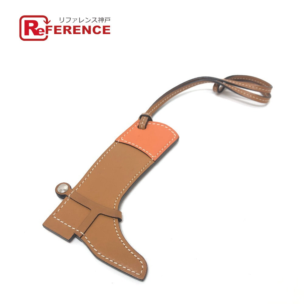 HERMES charm Swift, Vaux Butler Paddock boots Women Used Authentic