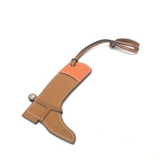HERMES charm Swift, Vaux Butler Paddock boots Women Used Authentic