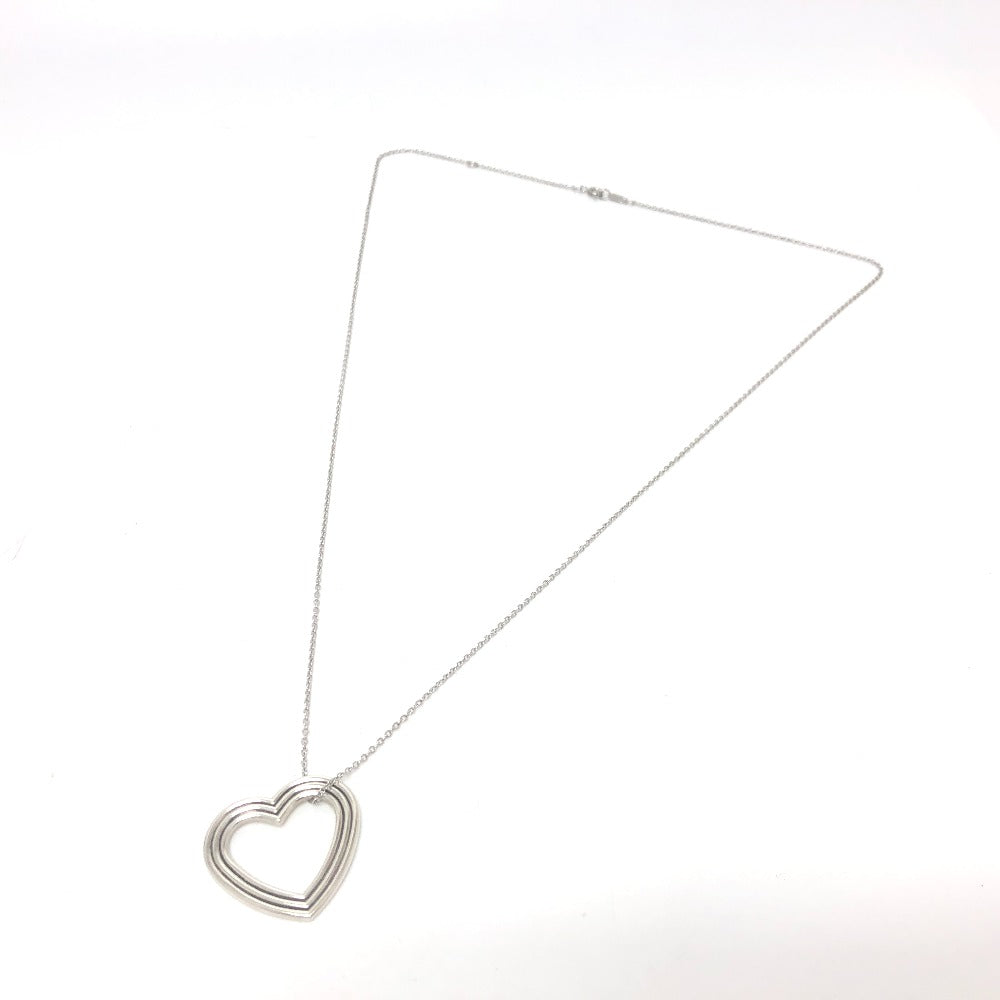 TIFFANY&Co. Necklace SV925 Silver Menard collaboration heart Women Used Authentic