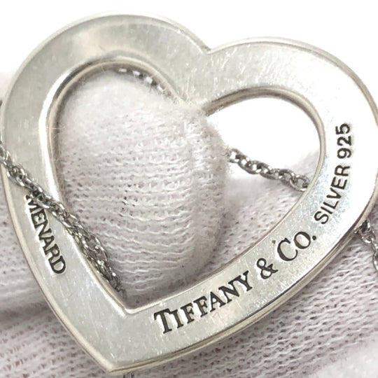 TIFFANY&Co. Necklace SV925 Silver Menard collaboration heart Women Used Authentic