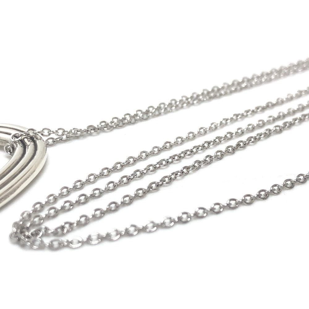 TIFFANY&Co. Necklace SV925 Silver Menard collaboration heart Women Used Authentic