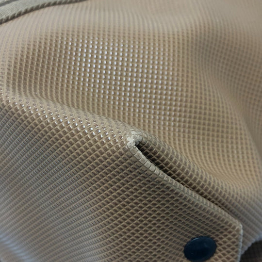BOTTEGAVENETA Tote Bag PVC Caramel brown Marco Polo Women Used Authentic