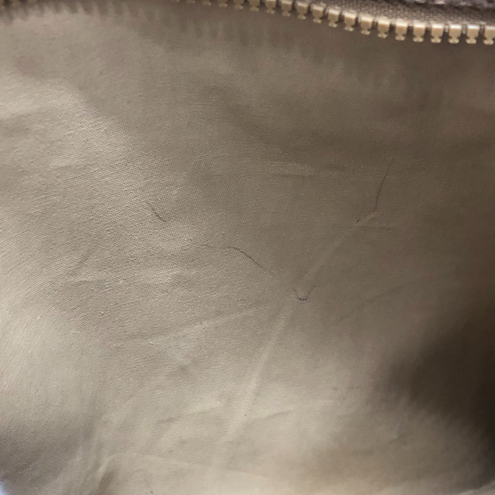 BOTTEGAVENETA Tote Bag PVC Caramel brown Marco Polo Women Used Authentic