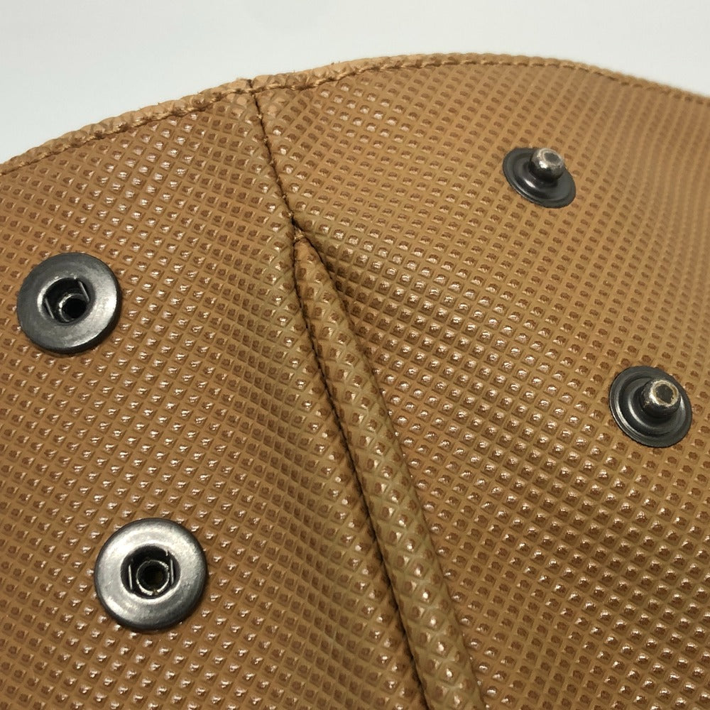 BOTTEGAVENETA Tote Bag PVC Caramel brown Marco Polo Women Used Authentic