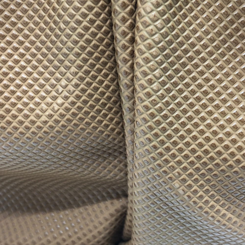 BOTTEGAVENETA Tote Bag PVC Caramel brown Marco Polo Women Used Authentic