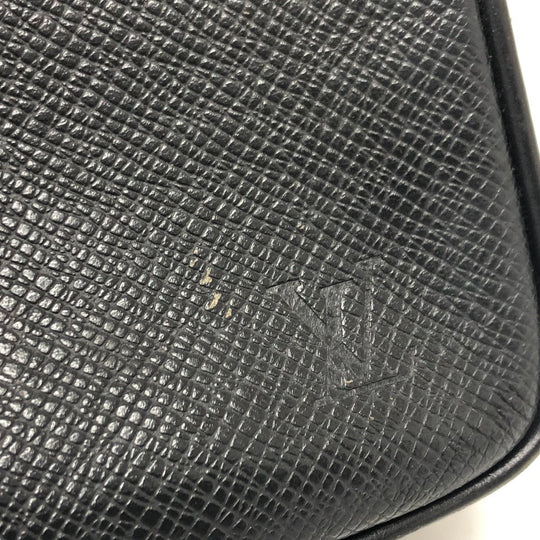 LOUIS VUITTON business bag M30812 Taiga Leather Aldoise Taiga Karga mens Used Authentic