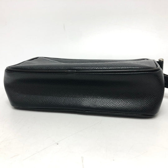 LOUIS VUITTON business bag M30812 Taiga Leather Aldoise Taiga Karga mens Used Authentic