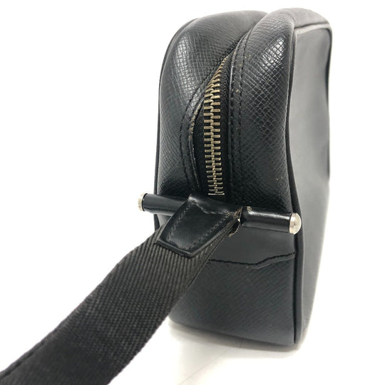 LOUIS VUITTON business bag M30812 Taiga Leather Aldoise Taiga Karga mens Used Authentic
