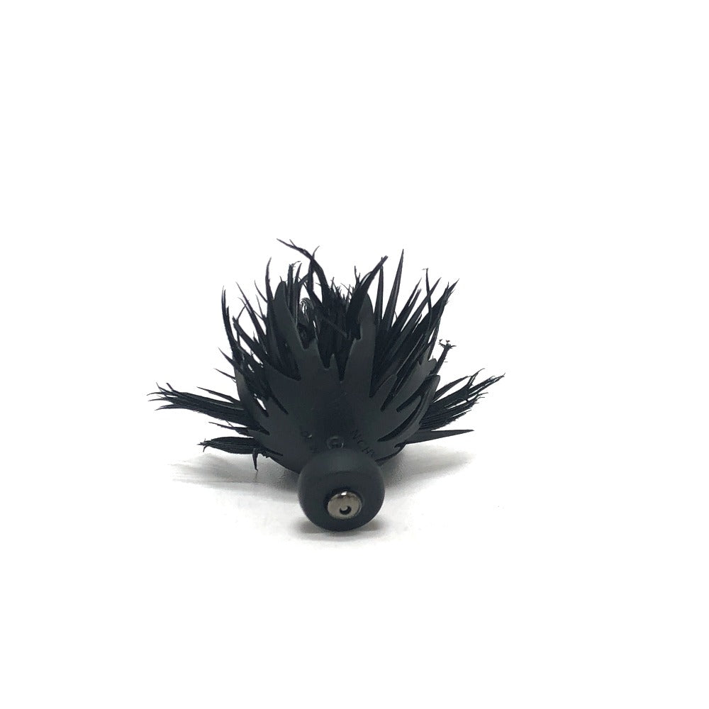 Givenchy Pierce metal black Fur motif Women Used Authentic